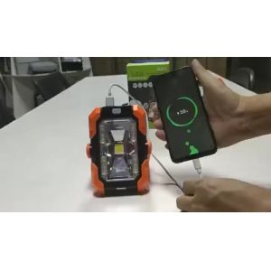 Cheap Multifunction Solar Colorful Camping Lights Portable Home Lighting Waterproof Luminous LED Solar Lights Tent Lamp for sale