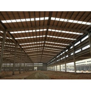 Customized H Beam Prefabricated Building Steel Frame For Industry workshop