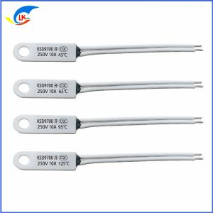Ceramic High Temperature Thermostat With Keyhole BW9700/KSD9700 10A High Current