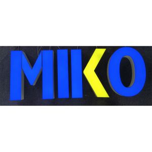 Mini Luminous Characters 3D Lighting Acrylic Led Advertising Letters Signage