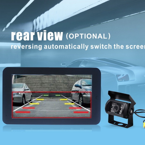 9inch android commercial vehicle camera systems truck dvr blackbox reverse
