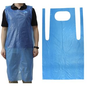 Cheap Customized Bulk Pack Disposable Polyethylene Apron With Smooth Surface for sale