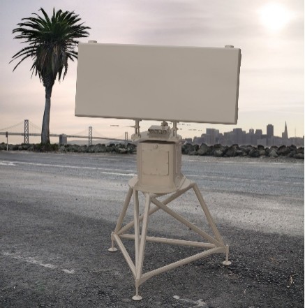 Digital Anti Drone Radar Long Range Surveillance Radar 6km Range All Weather Operation