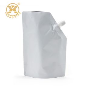 250g 1000g Stand Up Detergent Packaging Pouch 200 Microns Spout Pouch For Juice