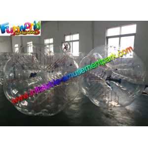 Clear Strong Loopy Inflatable Bubble Ball Durable With Silk Printing