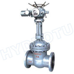 DN500mm Flanged Gate Valve With Manual / Electric Control Valve