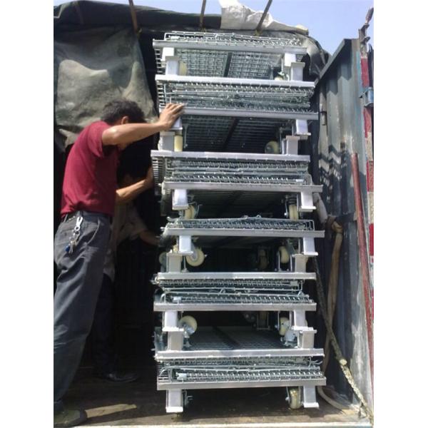Quality Low carbon Steel metal cages , Loading capacity 1000 - 3000kg wholesale