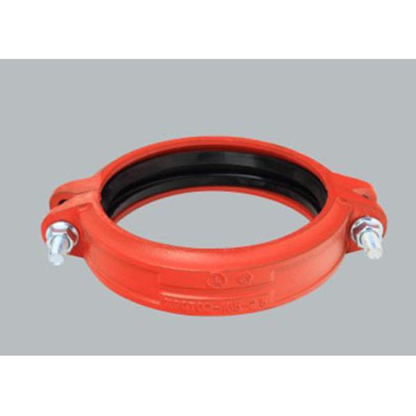 Quality Joining Rigid Couplings Grooved Pipe Fitting 45 Elbow With EPDM Gasket wholesale
