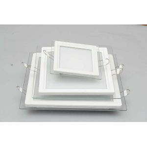 Recessed Ceiling Glass Cob Round Square Glass 9w Panel Down Light