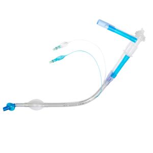 ICU Double Lumen Cuffed Tracheostomy Tube Trachea Cannula