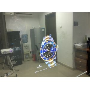 Clear Holographic Rear Projection Screen Film Shop Window Projection 30m Length