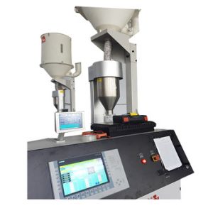 Automatic Gravimetric Dosing Feeder For PE Plastic Pellet Extruder Feeding