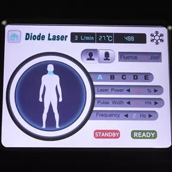 Portable Painless 808nm Diode Laser Hair Machine And Skin Rejuvenation Device