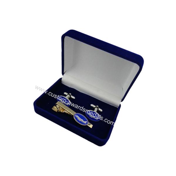 Promotional Brass Or Copper Or Zinc Alloy Air Force One Cufflink With Soft Enamel, Gold Plating