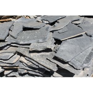 Black Quartzite Random Flagstone,Irregular Flagstone,Flagstone Walkway,Crazy