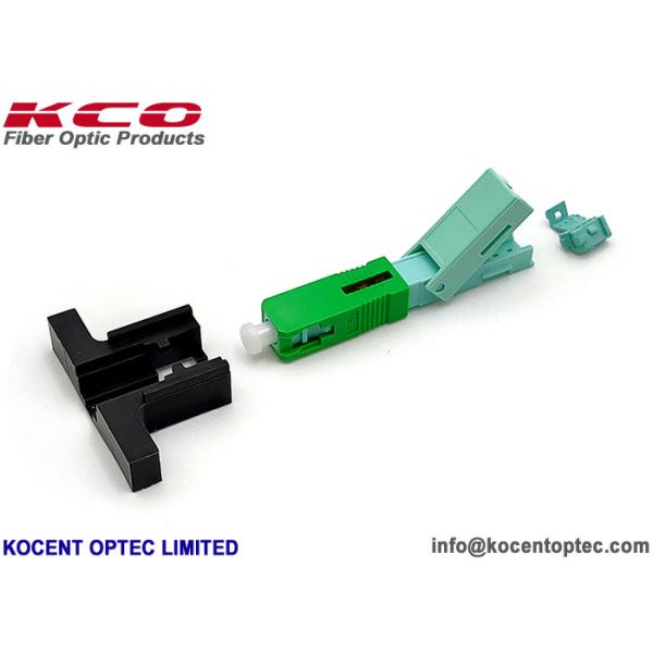 Quality SC APC Fiber Optic Fast Connector with 0.3dB Insertion Loss and Tensile Strength >60N for FTTH Quick Assembly wholesale