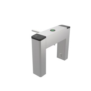 Semi-Automatic RFID QR Code Tripod Turnstile Gate for Secure Access Control