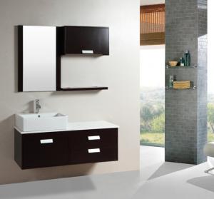 China 100 X45 / cm Floating Bathroom Vanities for small spaces Rectangle Type on sale