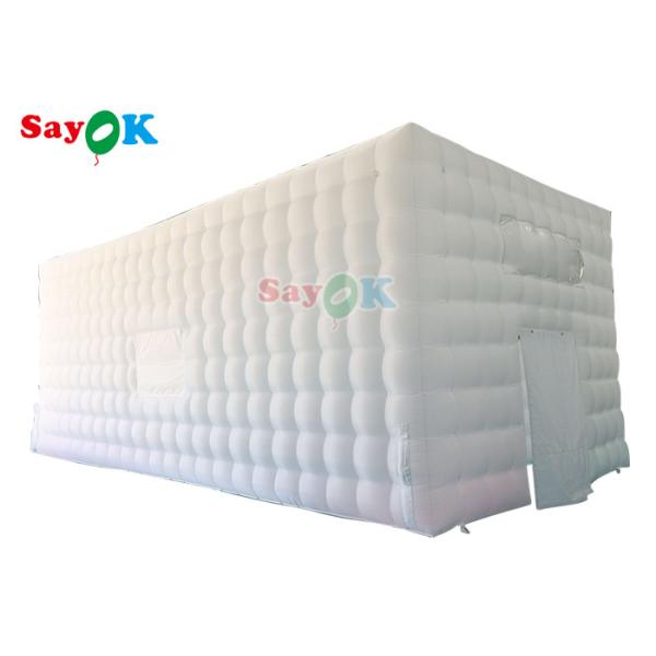 Quality Lounge Night Club Inflatable Camping Tent Inflatable Nightclub With Lights wholesale