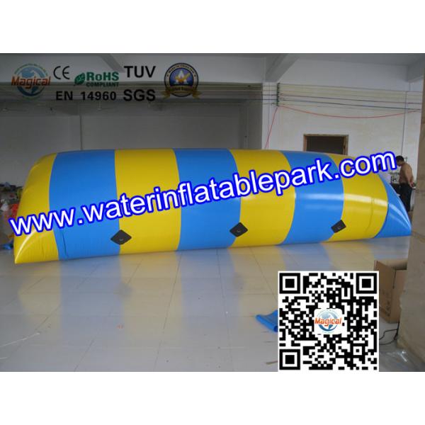 Quality Giant Commercial Inflatable Water Blob Launcher 0.9mm PVC wholesale