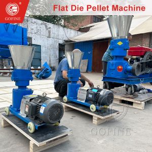 High Working Efficiency Type Organic Fertilizer Flat Die Granulator With 1-2t/H