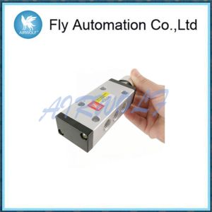 Metallic Hand Pneumatic Manual Control Valve 5/2 Way 0.1 - 0.7 Mpa Pressure