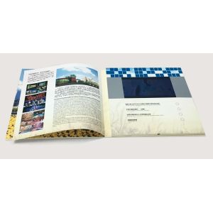 Multipages TFT Screen LCD Video Book Blank For Greeting marketing