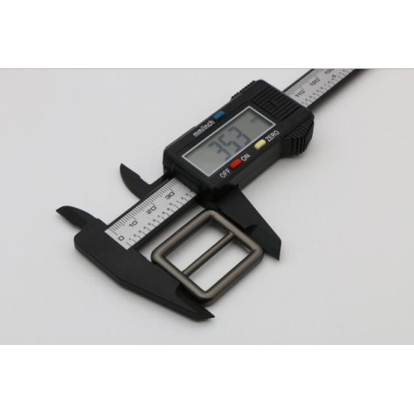 Handbag accessories 1 inch gunmetal color metal adjustable slide buckles for leather straps