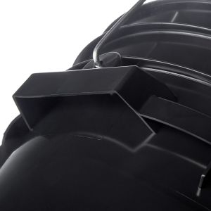 7 Gallon Black Food Grade Buckets + Gamma Seal Lids, BPA Free Container Storage,