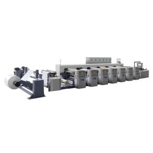Disposable Paper Cup Fan Flexo Printing Machine