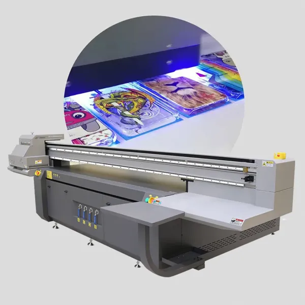 Advanced UV LED Flatbed Printer for Versatile Material Printing