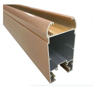 China Yellow Sand 20GP T3 Powder Coated Aluminium Extrusions on sale