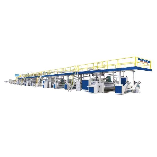 Convenient Operator 3 Ply Corrugated Cardboard Production Line with High