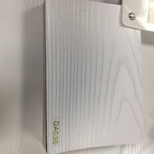 Vacuum Press Decorative Furniture Film Embossed PVC Self Adhesive Foil