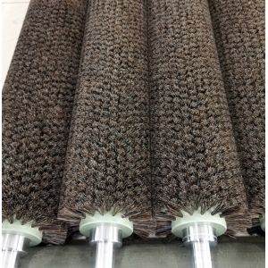 China Mechanical Implantable Brush Roller ，Dust Removal Cleaning Polishing Brush Roller on sale