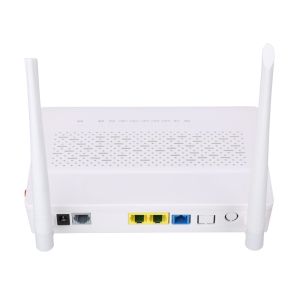 2LAN WIFI POTS ONU Optical Network Unit 1*10/100M And 1*10/100/1000M With Auto