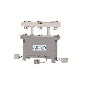 China Three Position Door Window Aluminum Punching Machine 140mm-280mm Enclose Height on sale