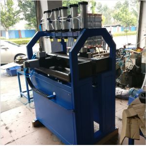 Height 110mm Car Radiator Making Machine Max Long 1000mm Head Plate