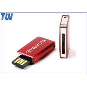 Bulk Delicate Metal Mini Sliding Book Pen 32GB USB Memory Stick