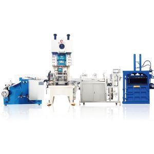 7.5KW Main Motor Power Automatic Aluminum Foil Container Making Machine