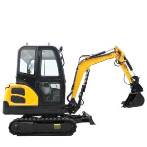 Support OEM SGS 1.8 T Mini Digger EPA Small Digging Machine For Garden
