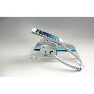 COMER retractable adjustable Mobile Phone Display Alarm Holder with Charger