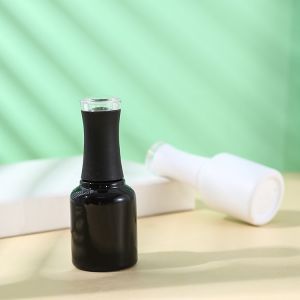 8ML 10ML 15ML Glass Bottle With Plating Window Cap for Gel Nail Polish Base