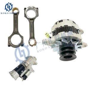 China New Isuzu 4BG1T 6BG1T Piston Connecting Rod 1122301292 1122301041 Metal Material Fit Hitachi ZX110 ZX160W ZX210H ZX225US on sale