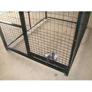 Round tube temporary dog fence