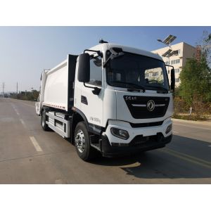 China Dongfeng High Quality Electric  Vehicle 10T Rear Loader Compression Truck on sale