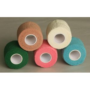 Cheap Easy Tear Colored Self - adherent Cotton Elastic Bandage Wrap for sale