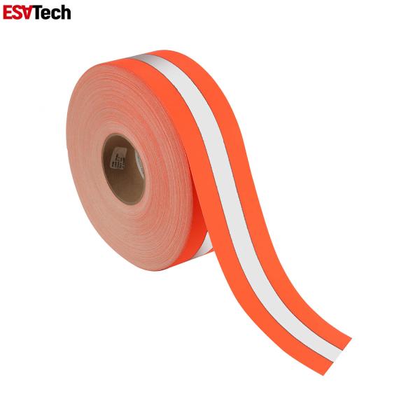Quality EN 20471 Class 2 Fireproof Flame Retardant Reflective Tape For Jacket Hat Safety Wear wholesale