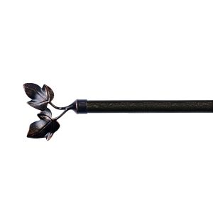 Durable Hardware Iron Curtain Rod Set Simple Style Curtain Pole Home Decor