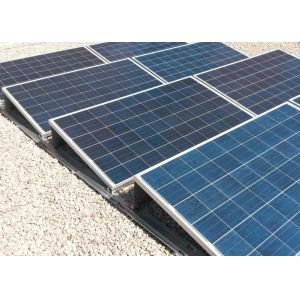 Folding Tripod Flat Roof Solar Racking Systems Windshield Mount